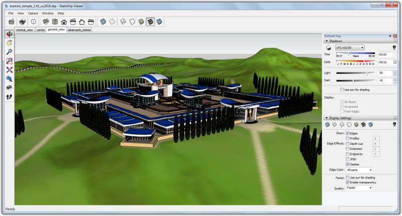 3D модель Третьего Храма.